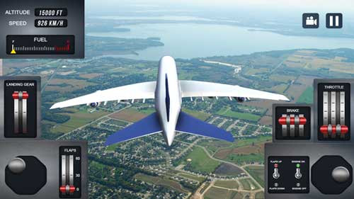 飞机城市飞行模拟器安卓版
