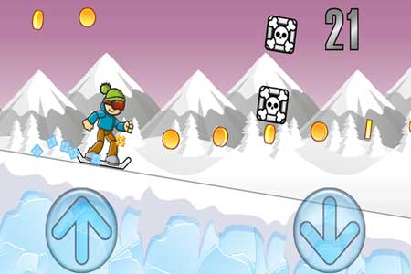 冰山滑雪小游戏下载