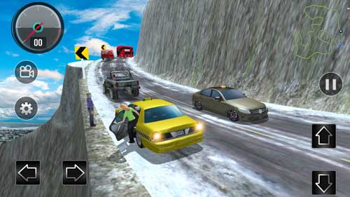 山道出租车3D手机游戏