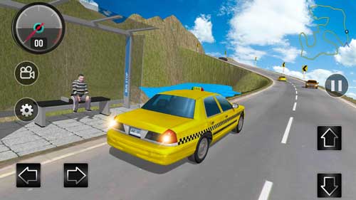 山道出租车3D模拟