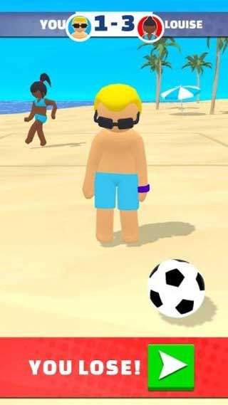 沙滩网式足球比赛手机版