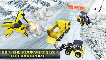 铲雪机模拟器Snow Excavator Simulator